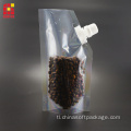 Spout pouch food liquid packaging bag